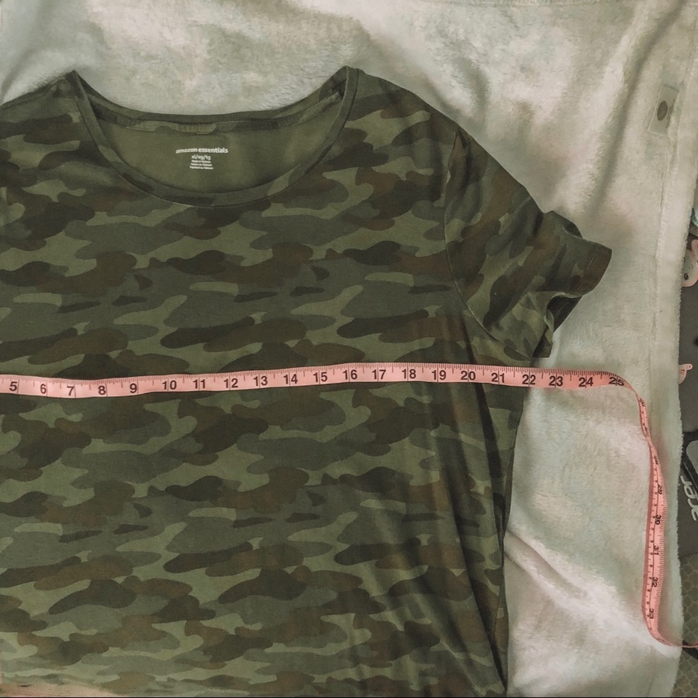 2/$10 Camo Tee Long Length T-Shirt - Picture 5 of 6